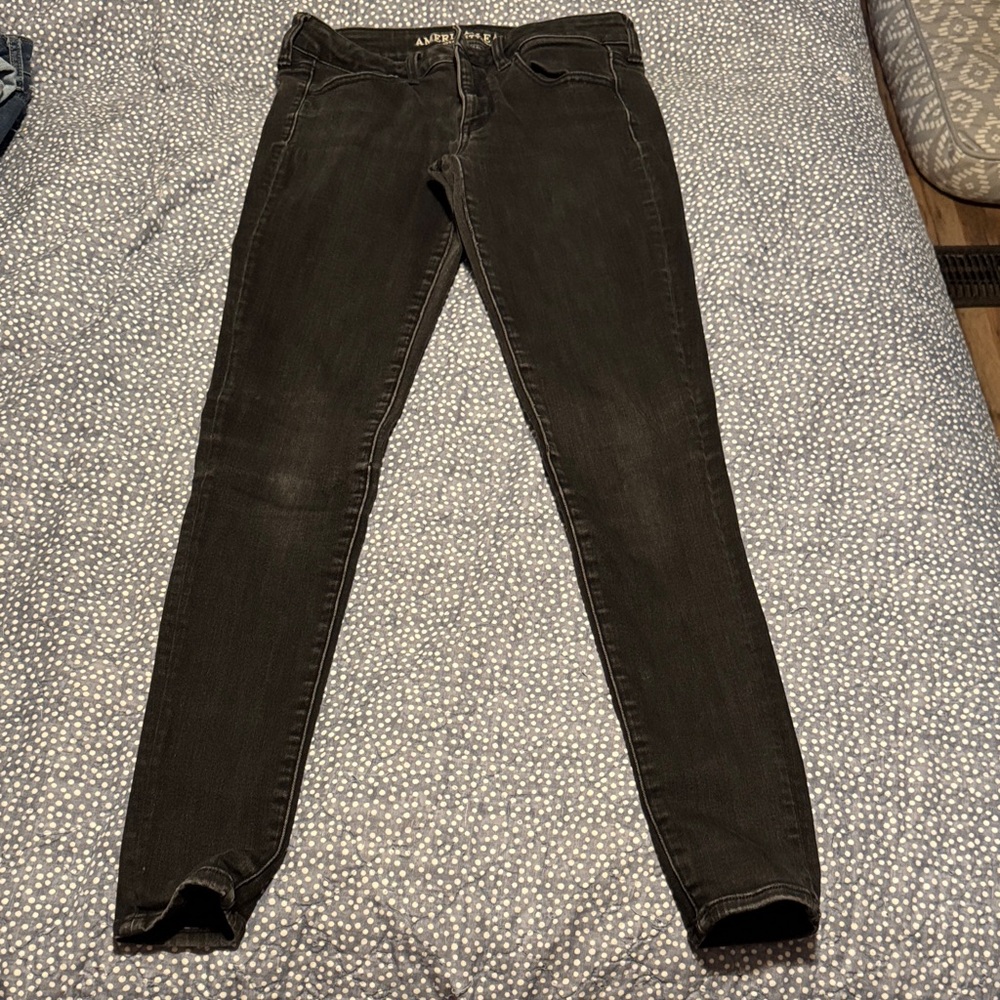 American Eagle Outfitters Women's Black Skinny Jeans